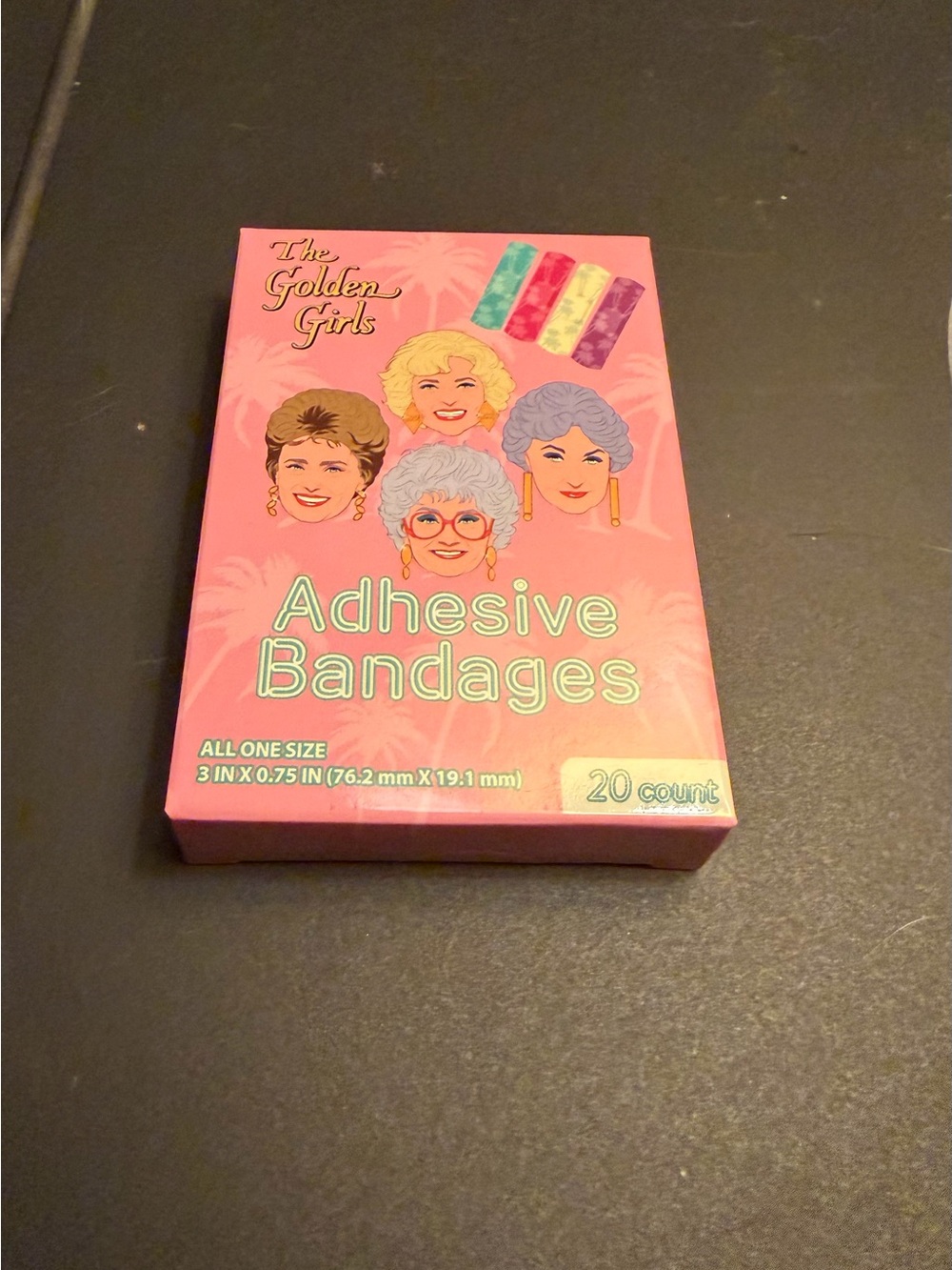 Golden Girls Pink Adhesive Bandages - Pack of 20